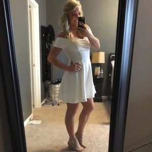 Macy’s White Mini Dress